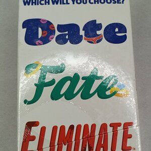 Date Fate Elimate card  Game New In Package factory  Sealed